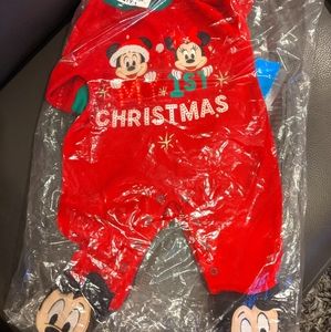 Disney Onsie "My 1st Christmas" (0-3 mos)